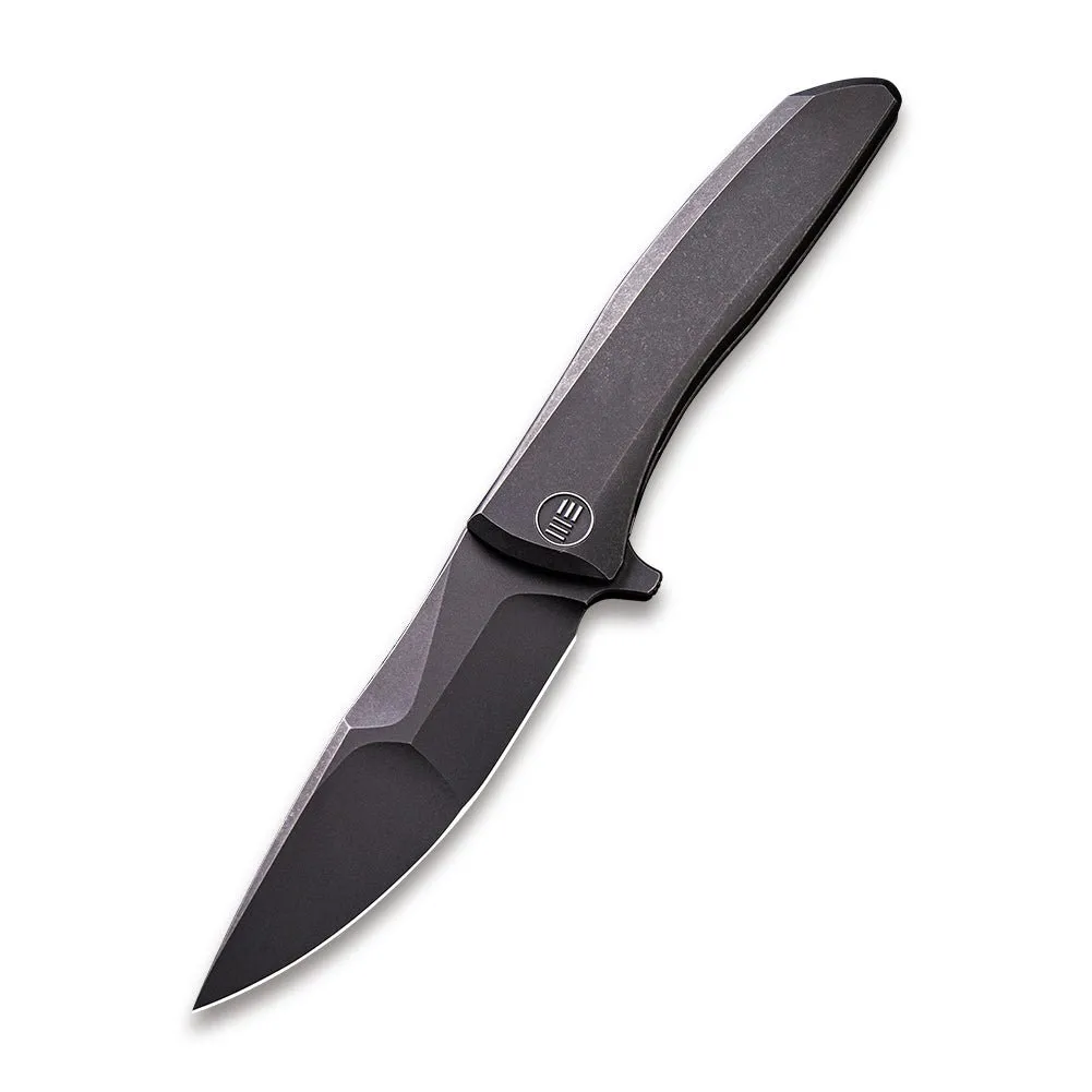 WeKnife Scoppio 923D Klappmesser Schwarz Titan 20CV