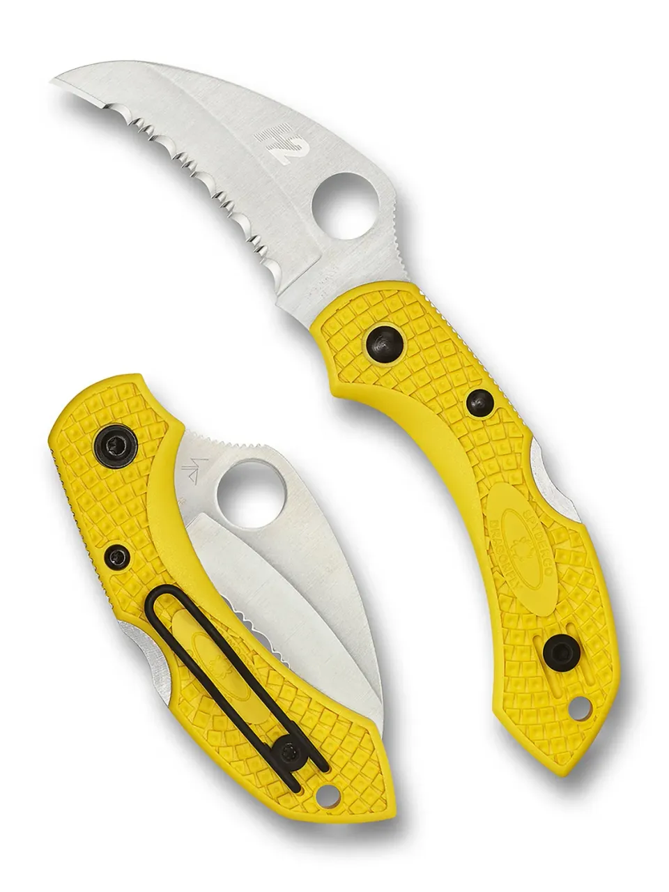 Spyderco Dragonfly 2 Salt Taschenmesser Gelb H-2