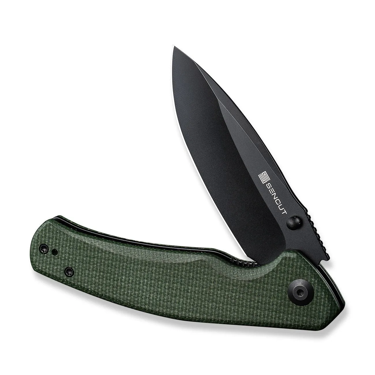 SENCUT Slashkin S20066-3 Klappmesser grün Micarta