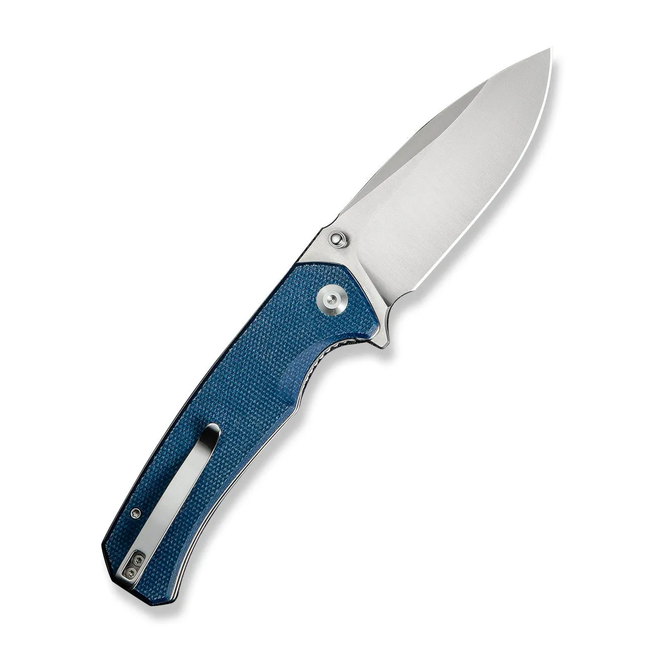 SENCUT Skarnax S24025-3 Klappmesser Blau Micarta 9Cr18MoV