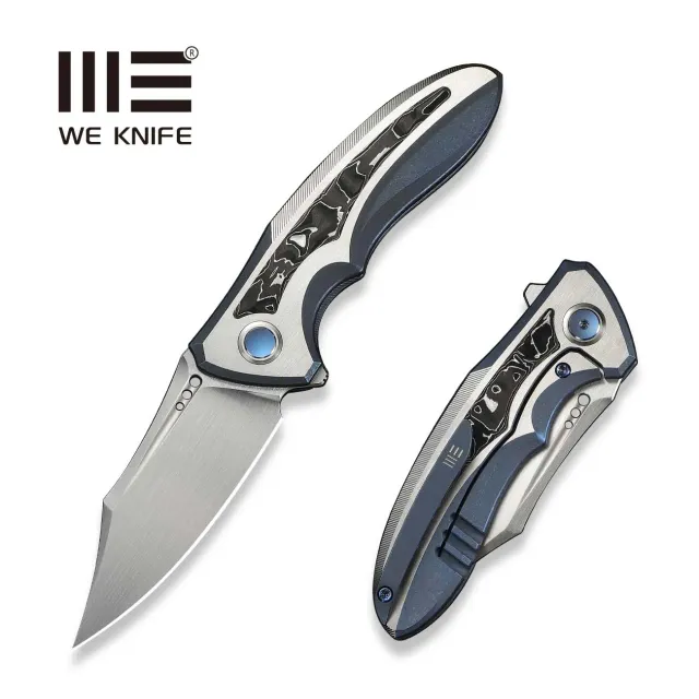 WeKnife Varg WE25074-4 Klappmesser blau Titan MagnaCut