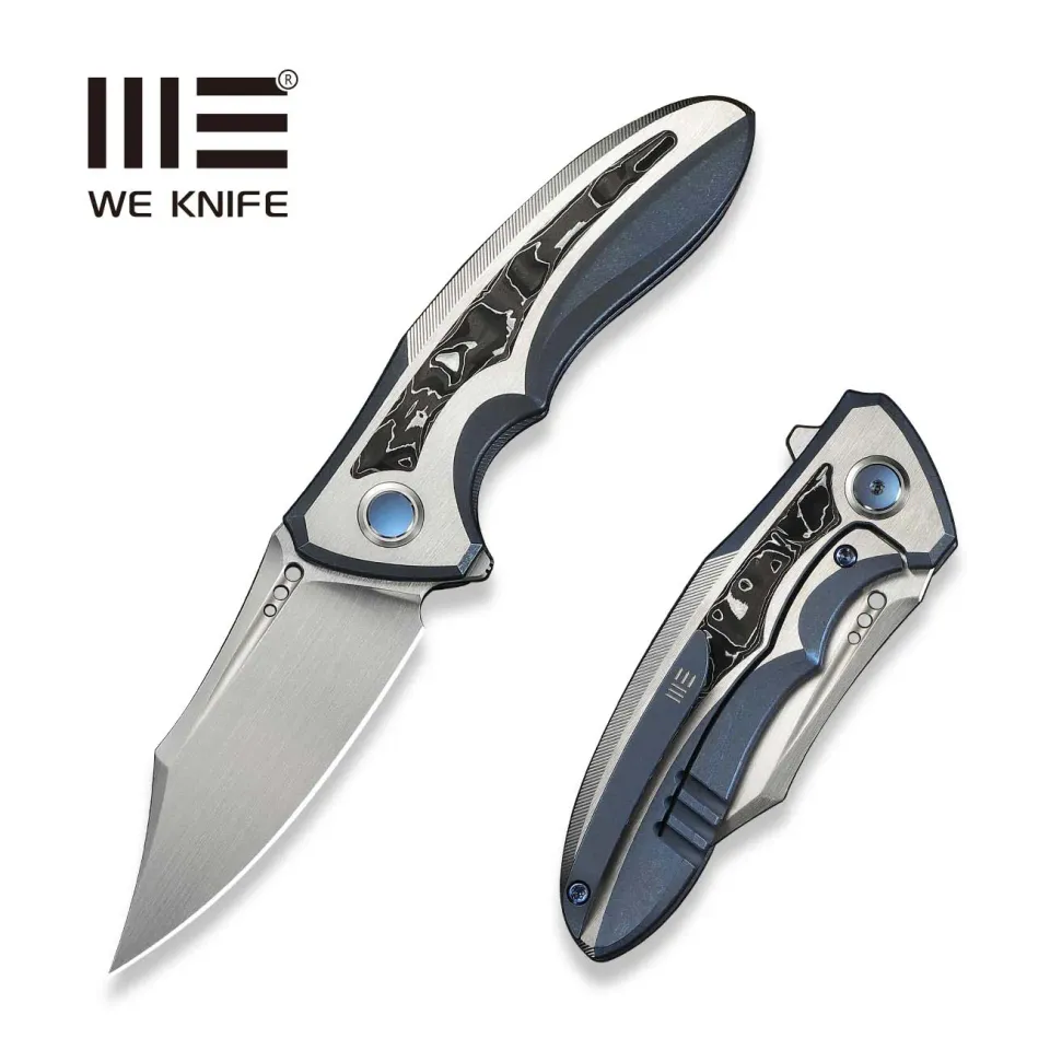 WeKnife Varg WE25074-4 Klappmesser blau Titan MagnaCut