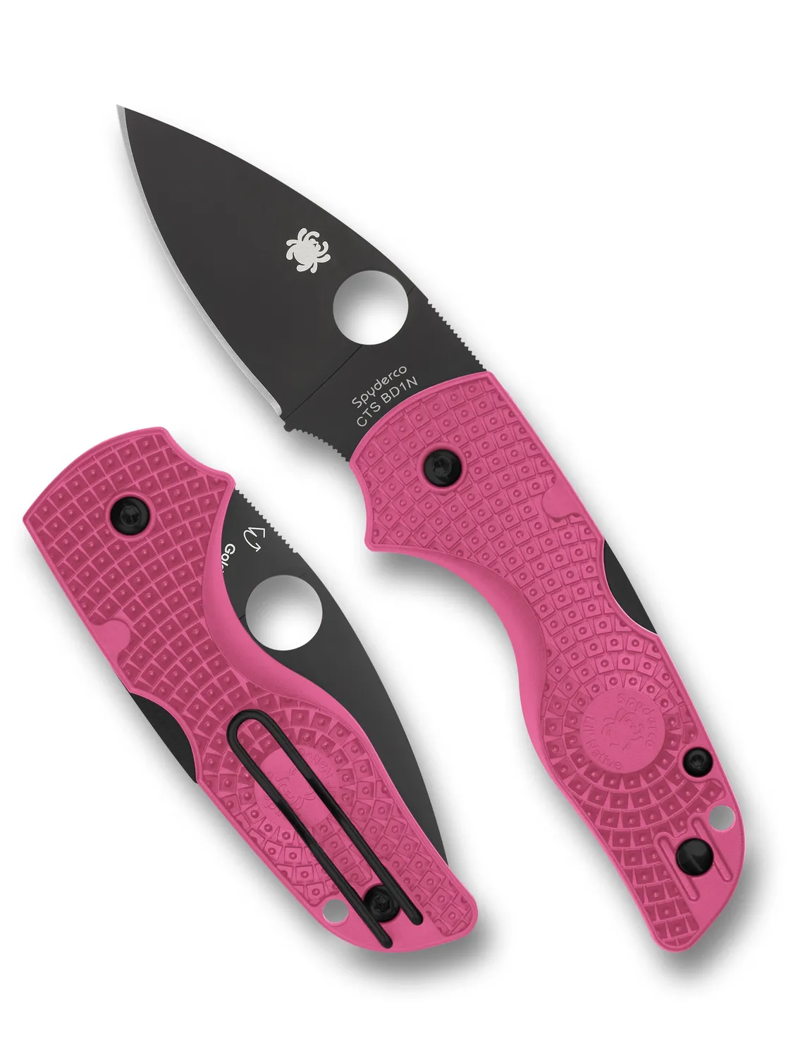 Byrd Delica Lil Native Lightweight Taschenmesser pink