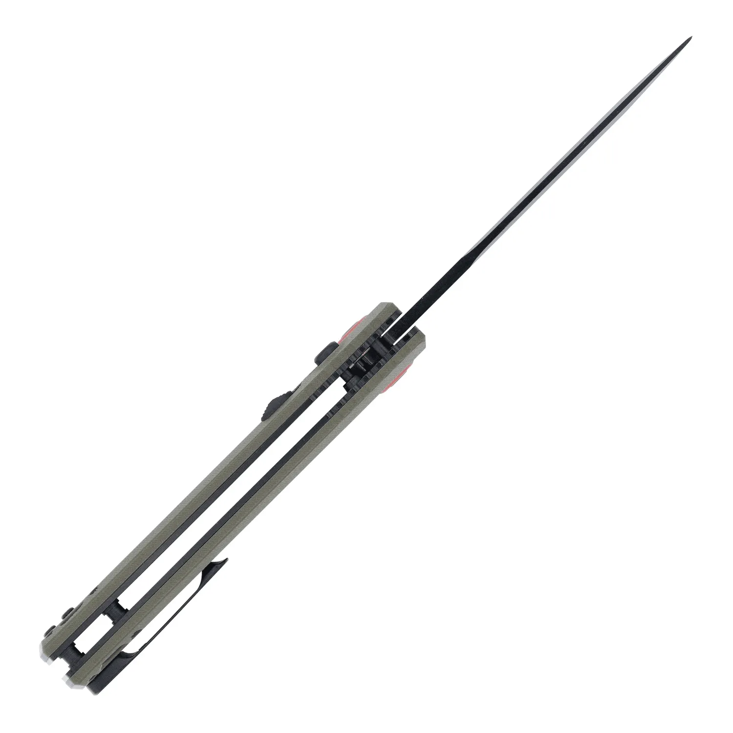 CobraTec Inferno Automatikmesser Tanto D2 Schwarz