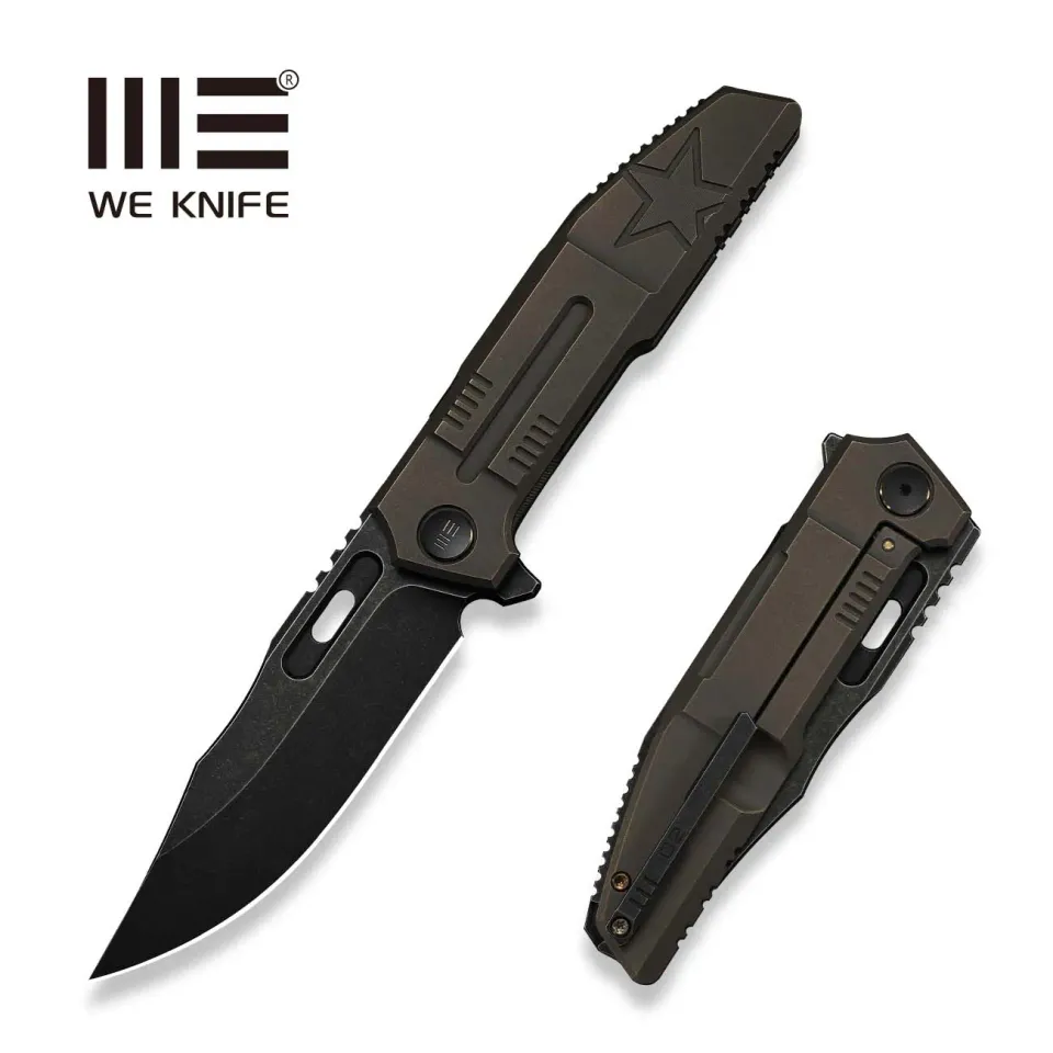WeKnife Barracks WE25078-2 Klappmesser Bronze M390