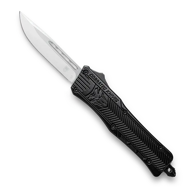CobraTec CTK-1 Small OTF-Messer Schwarz Cerakote
