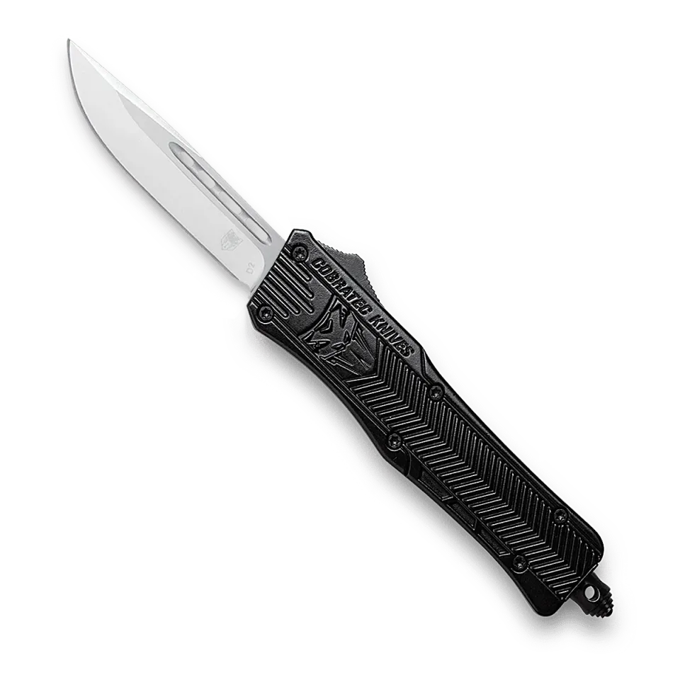 CobraTec CTK-1 Small OTF-Messer Schwarz Cerakote