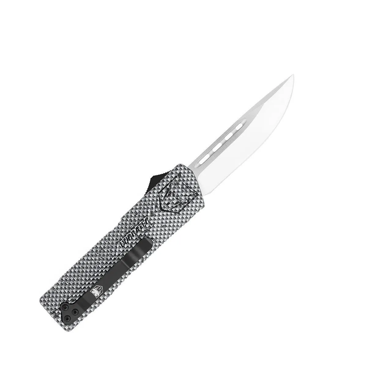 CobraTec Lightweight OTF Messer D2 Carbon 7,75 Zoll