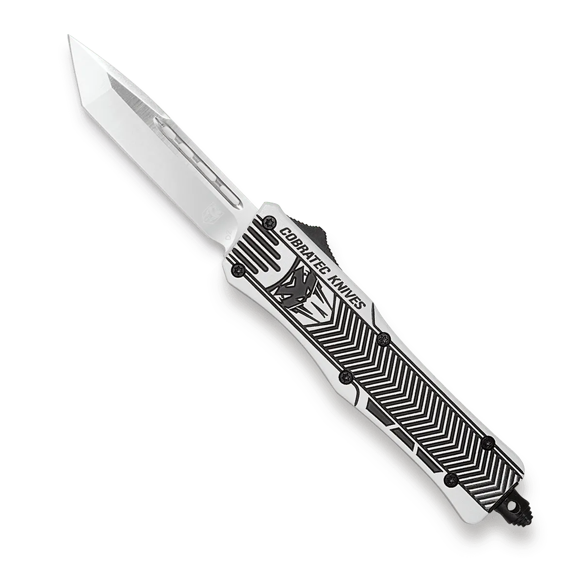 CobraTec CTK-1 Medium OTF-Messer D2 Arctic White