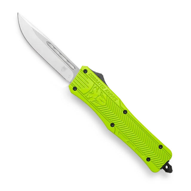 CobraTec CTK-1 Medium OTF Messer Zombie Green