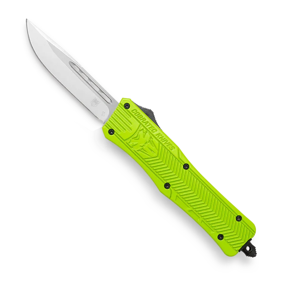 CobraTec CTK-1 Medium OTF Messer Zombie Green