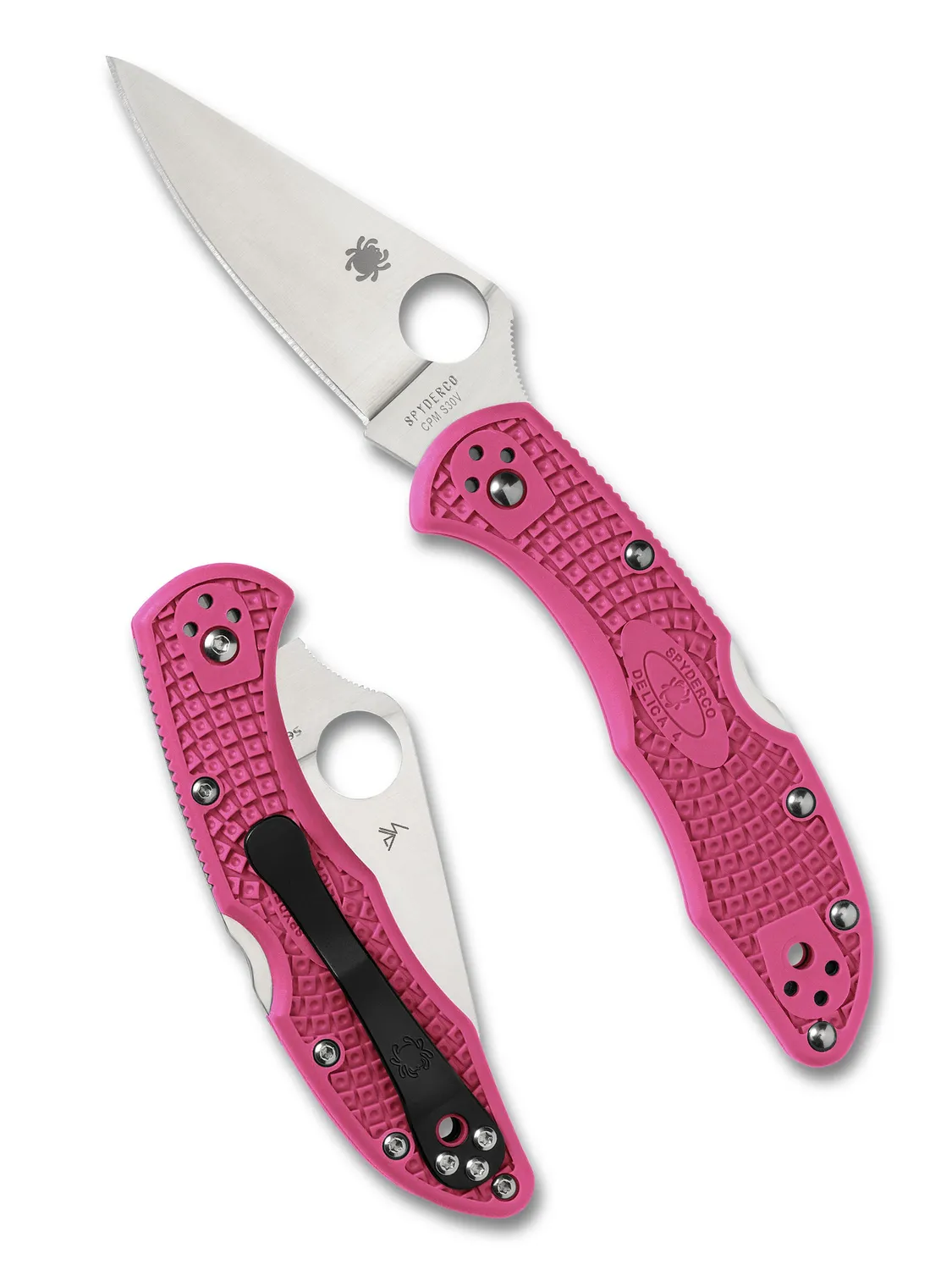 Byrd Delica 4 Lightweight Taschenmesser Pink S30V Glatt