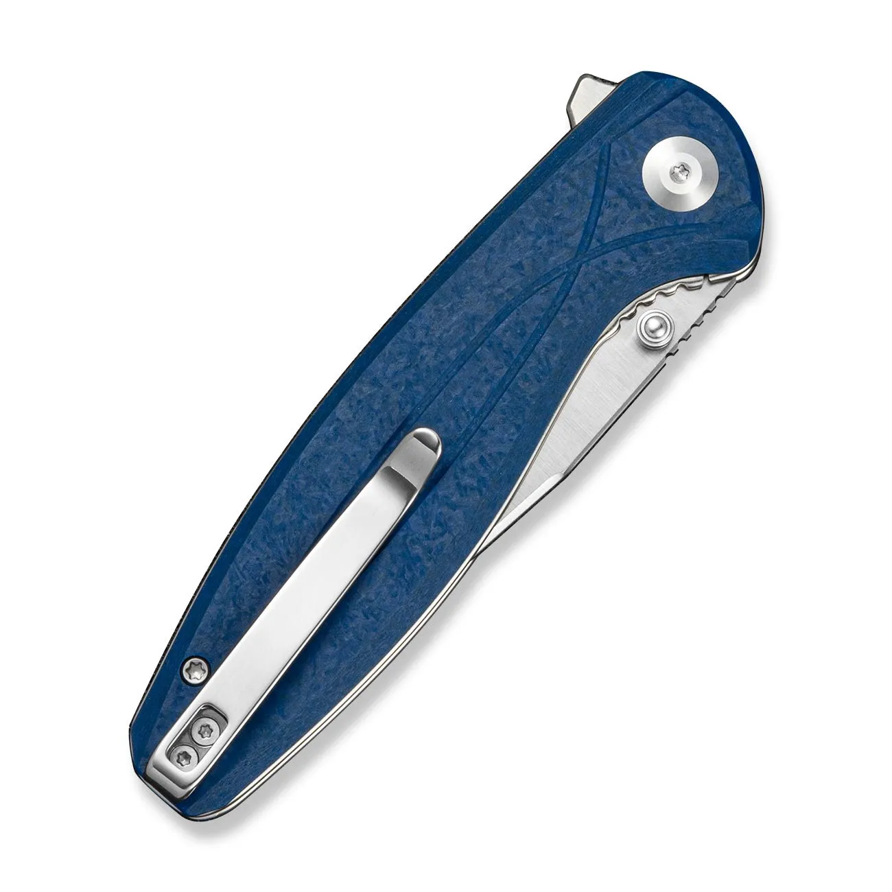 SENCUT Vyrce S25104-2 Taschenmesser Blau D2