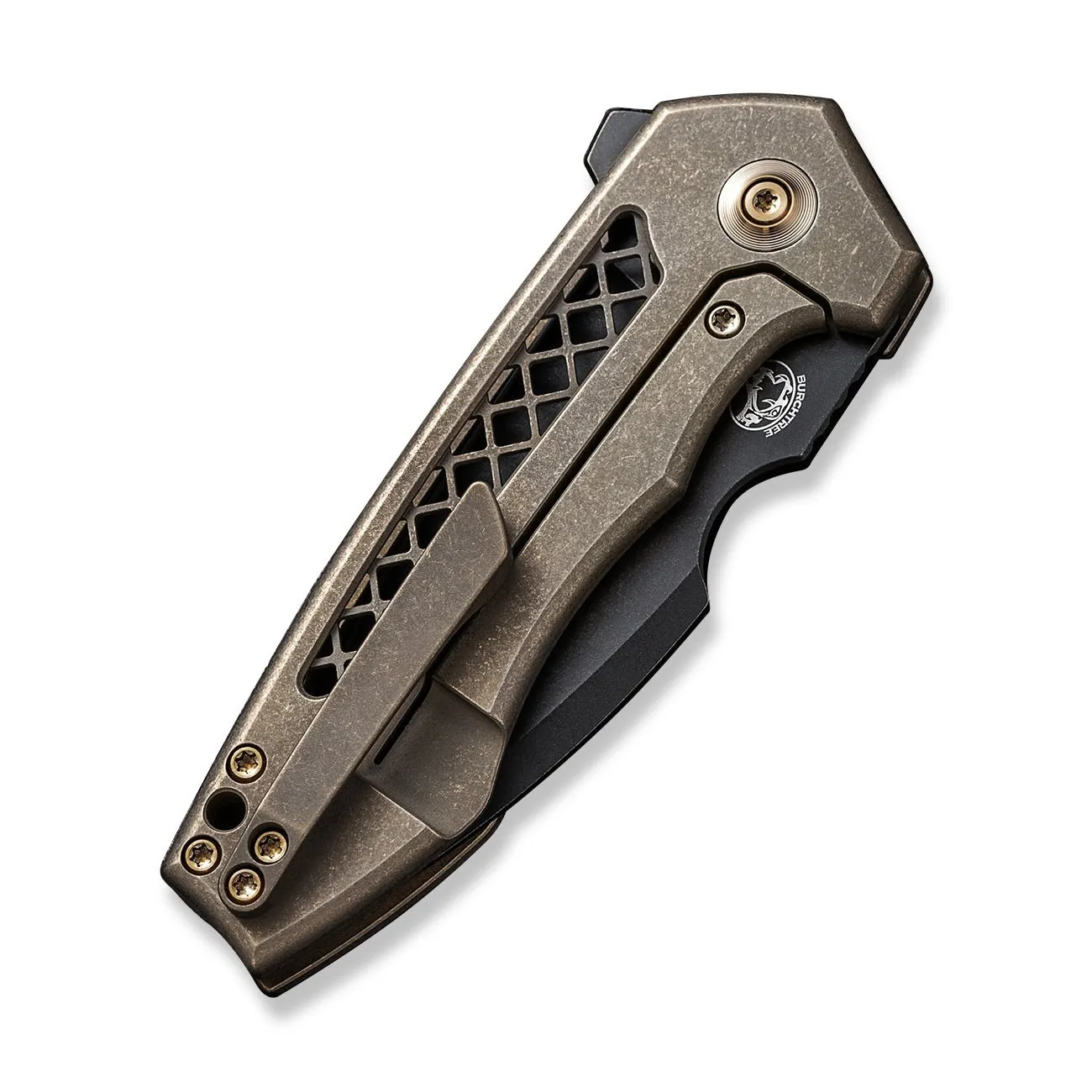 WeKnife Harpen WE23019-3 Taschenmesser Titan Bronze 20CV