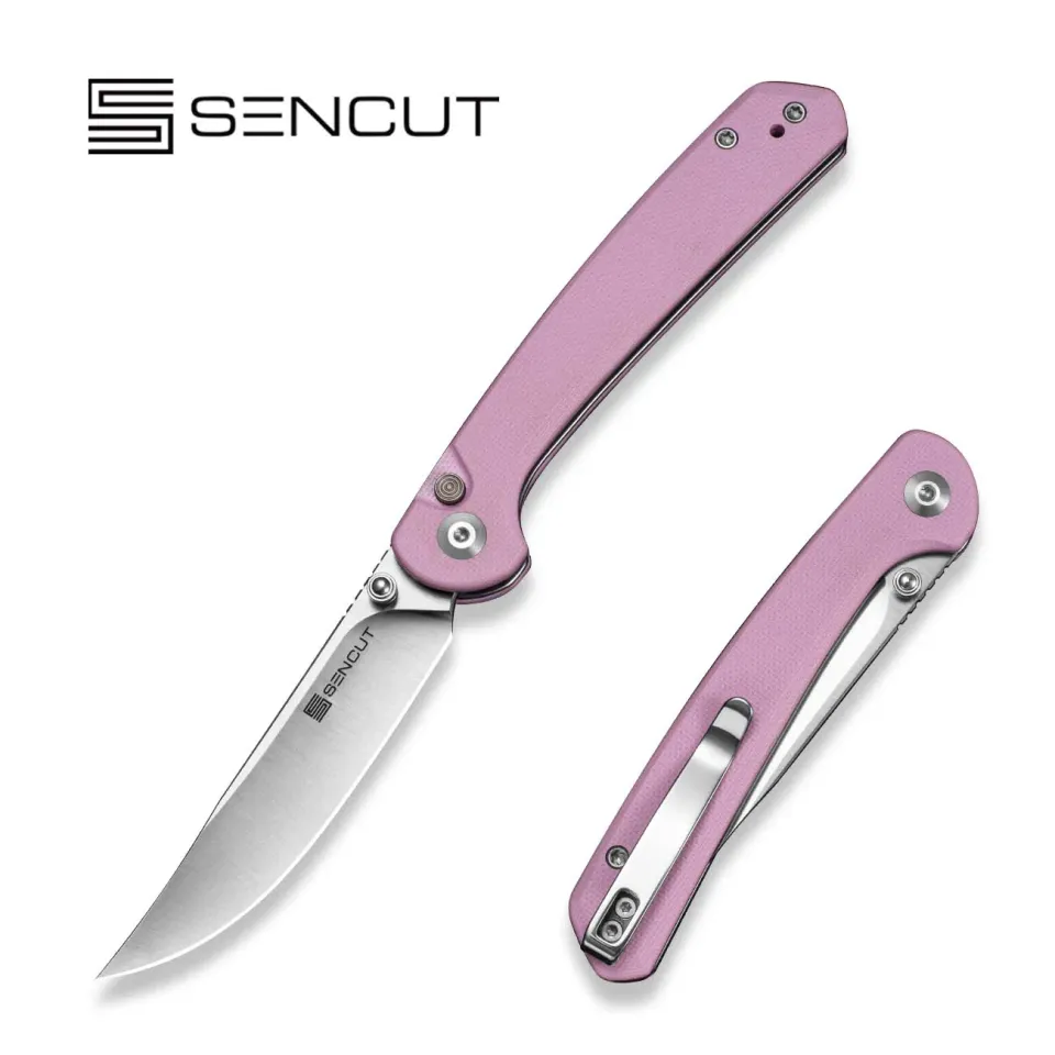 SENCUT Skelfin S25007-3 Taschenmesser Pink 9Cr18MoV
