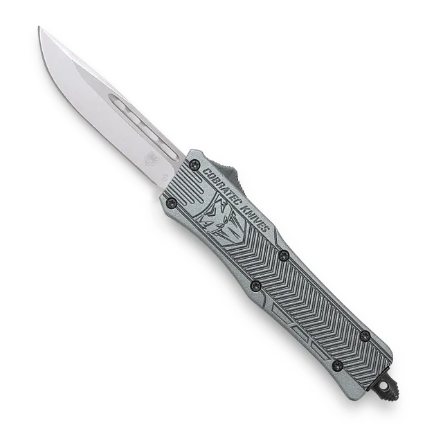 CobraTec Small CTK-1 OTF Messer Grau Cerakote D2