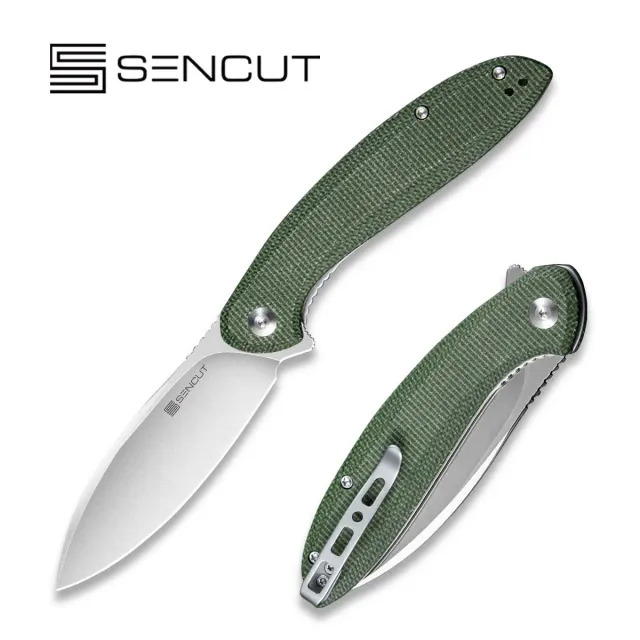 SENCUT San Angelo S21003-3 Taschenmesser Grün 9Cr18MoV