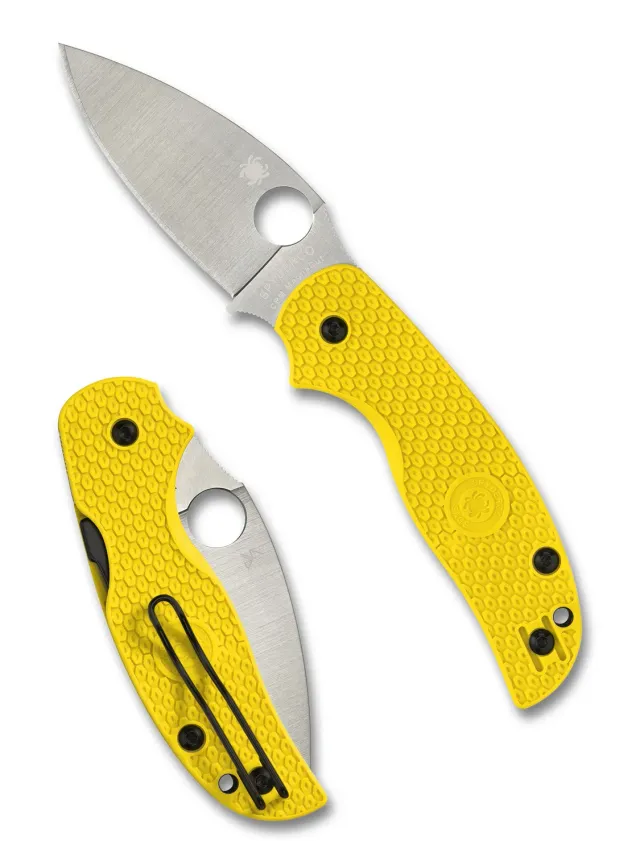 Spyderco Sage 5 Salt Taschenmesser Gelb MagnaCut