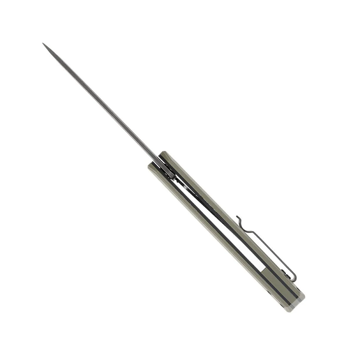 CobraTec Streamline Klappmesser D2 schwarz G-10