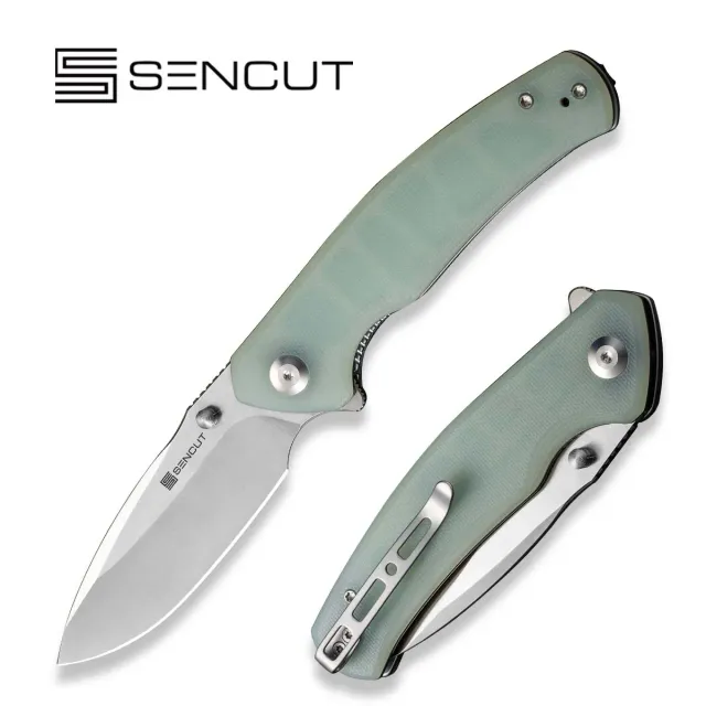 SENCUT Slashkin S20066-2 Taschenmesser Natural G10 D2