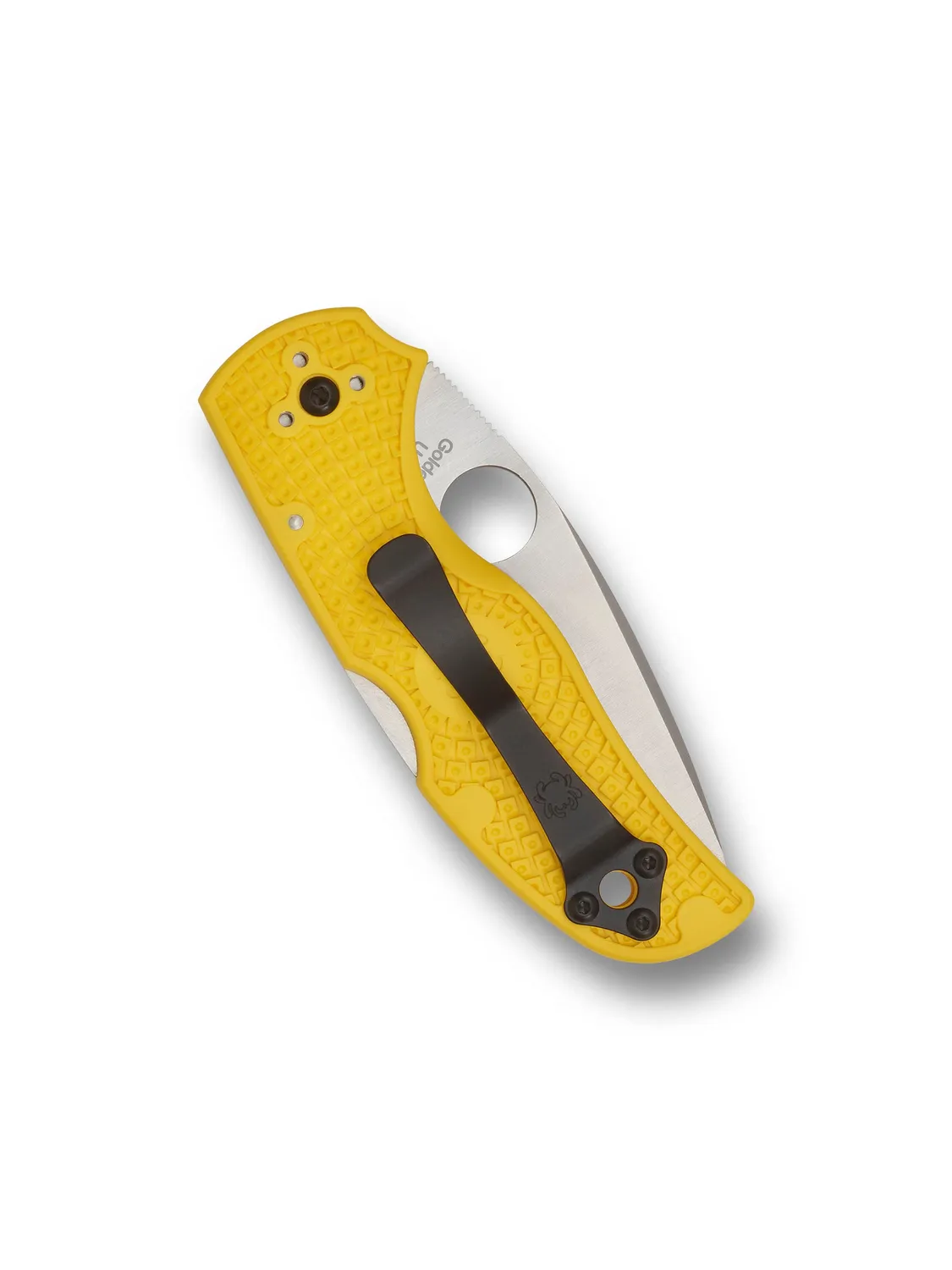 Spyderco Native 5 Lightweight Salt MagnaCut Taschenmesser gelb