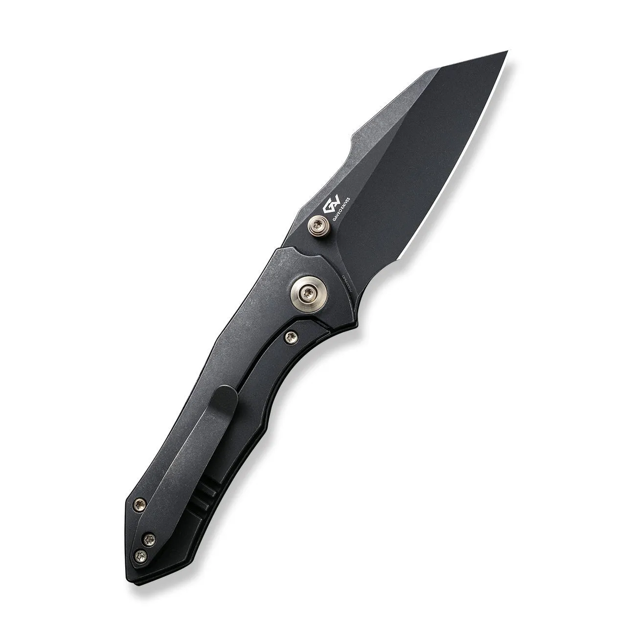 WeKnife High-Fin WE22005-1 Klappmesser Titan Schwarz 20CV