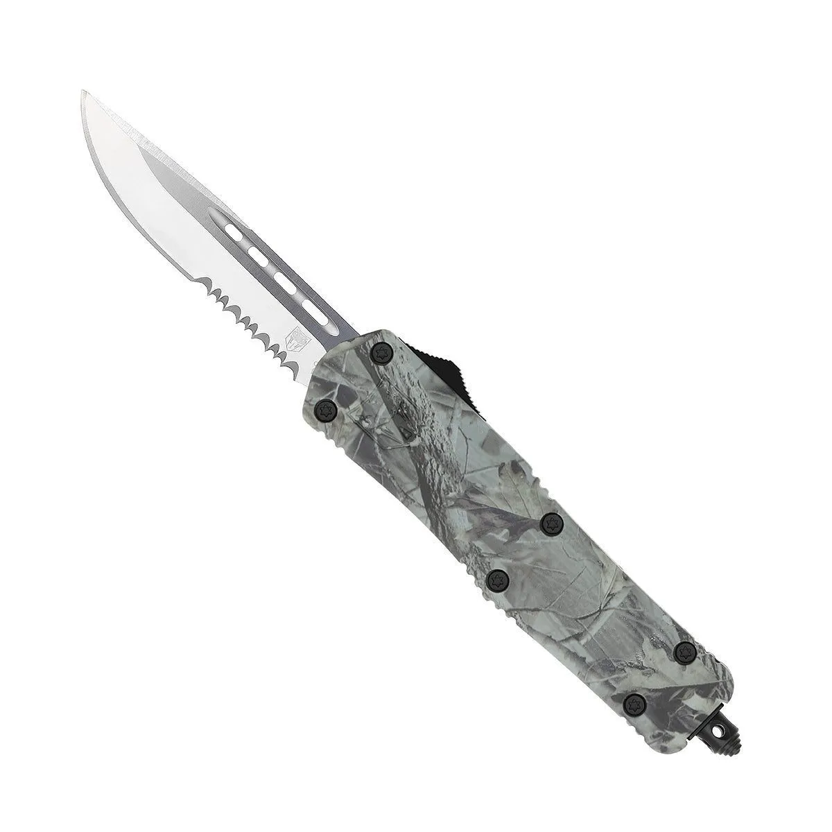 CobraTec FS-3 Medium Woodland OTF-Messer D2