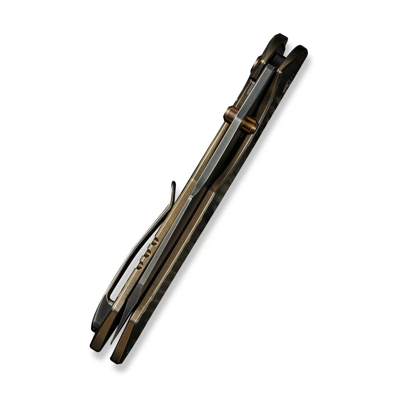 WeKnife High-Fin XL WE24010-3 Taschenmesser Gold 20CV