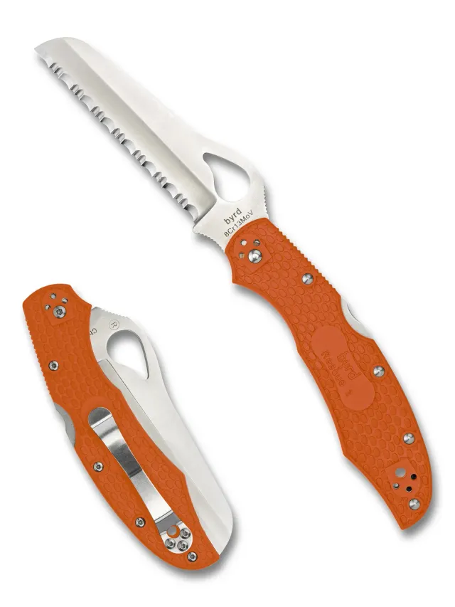 Byrd Cara Cara 2 Rescue Taschenmesser Schwarz Vollwelle