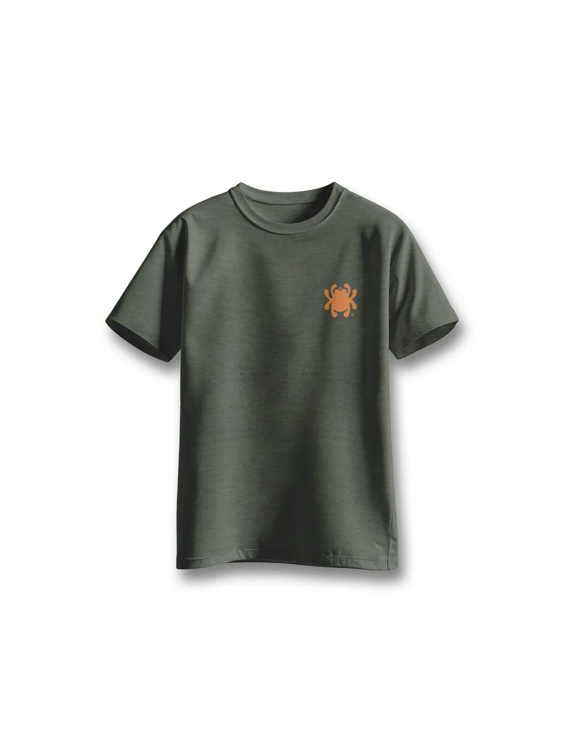 Spyderco T-Shirt Heather Green Baumwollmix