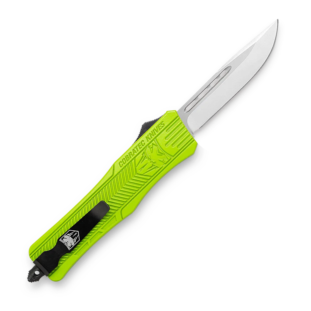 CobraTec CTK-1 Medium OTF Messer Zombie Green