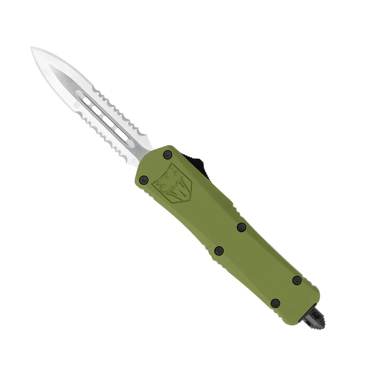 CobraTec Small FS-3 OTF-Messer OD Green D2 Cerakote