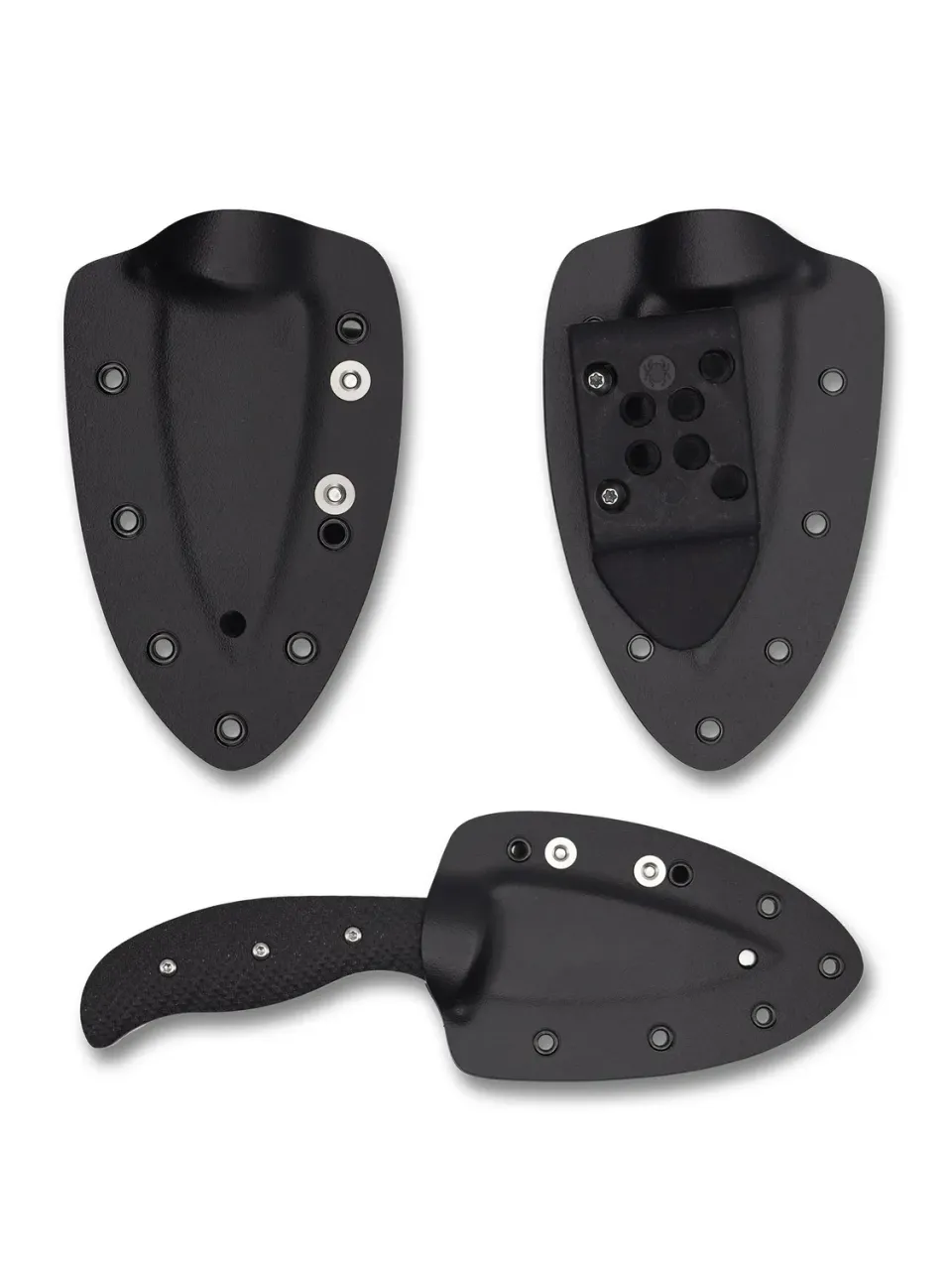 Spyderco Mule Team 2 Messerscheide Boltaron schwarz