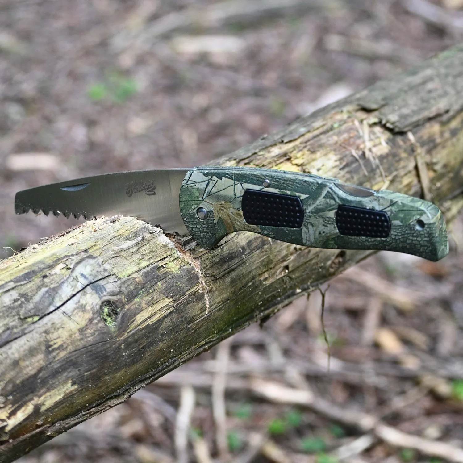 Herbertz Top Collection Klappsäge Wood Camo rostfrei