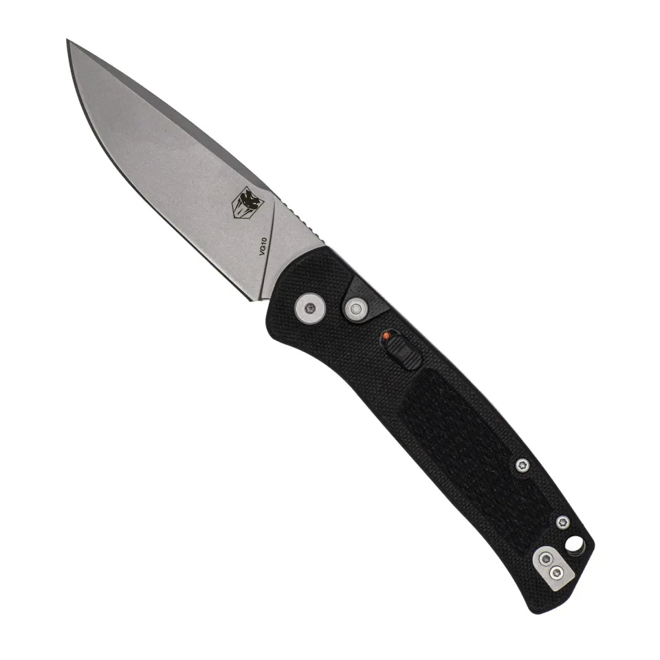 CobraTec Recon Automatikmesser VG-10 G10 Schwarz