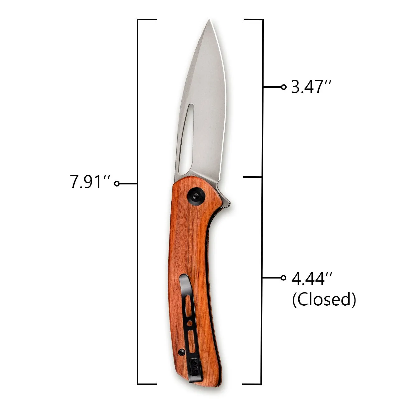 SENCUT Honoris SA07A Taschenmesser Holz Drop Point 9Cr18MoV