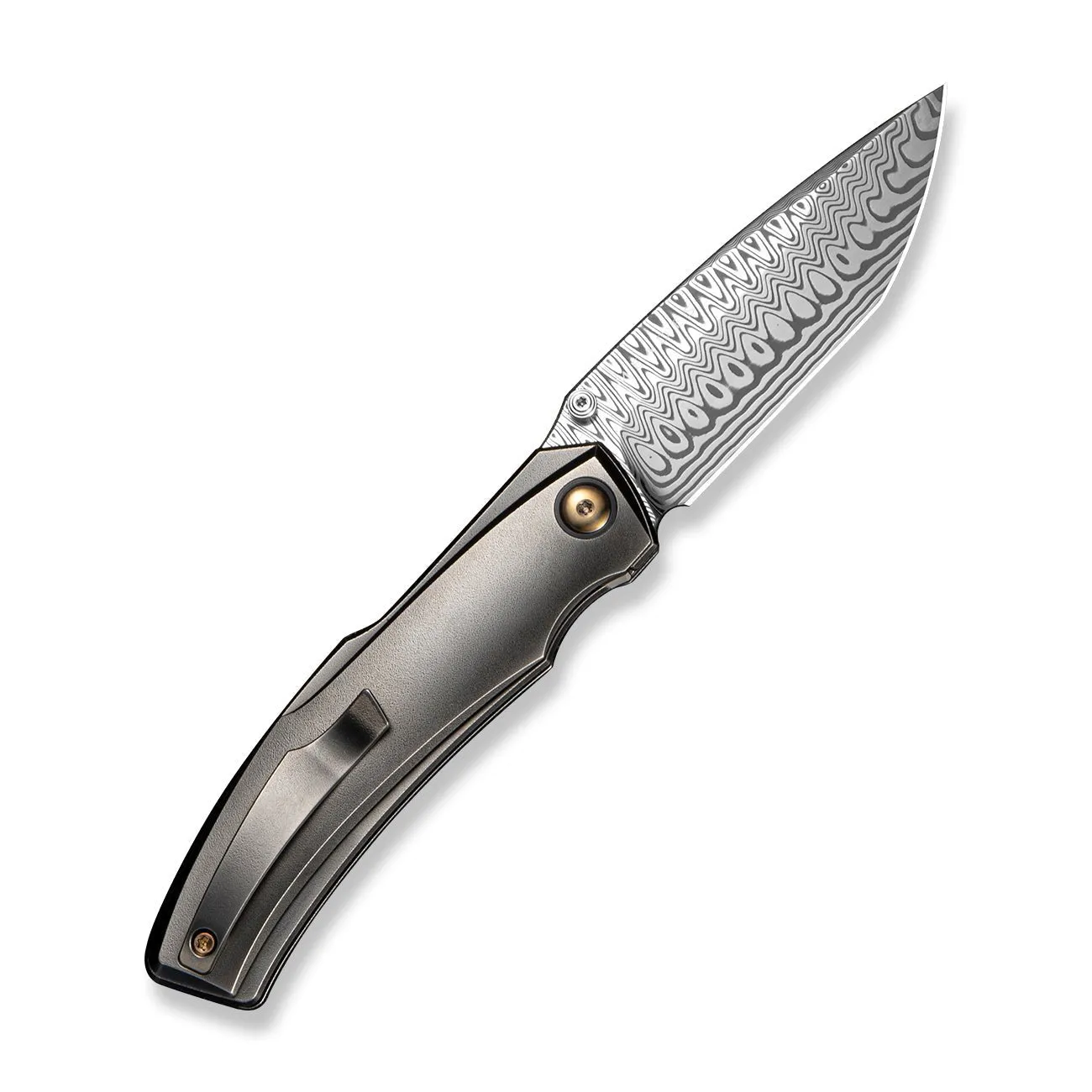 WeKnife Swordfin WE23067 Klappmesser Titan Damasteel