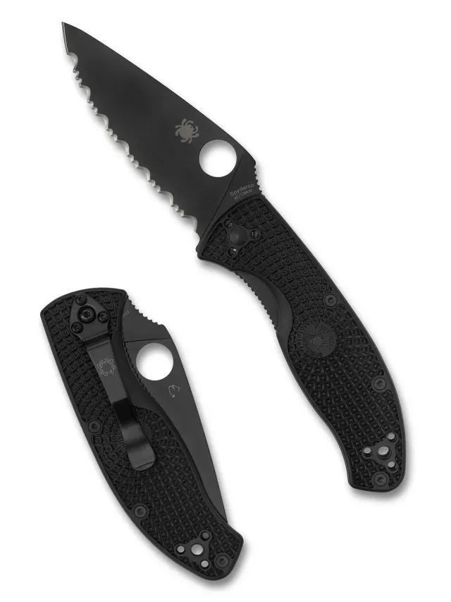 Spyderco Tenacious Lightweight Klappmesser FRN Plain