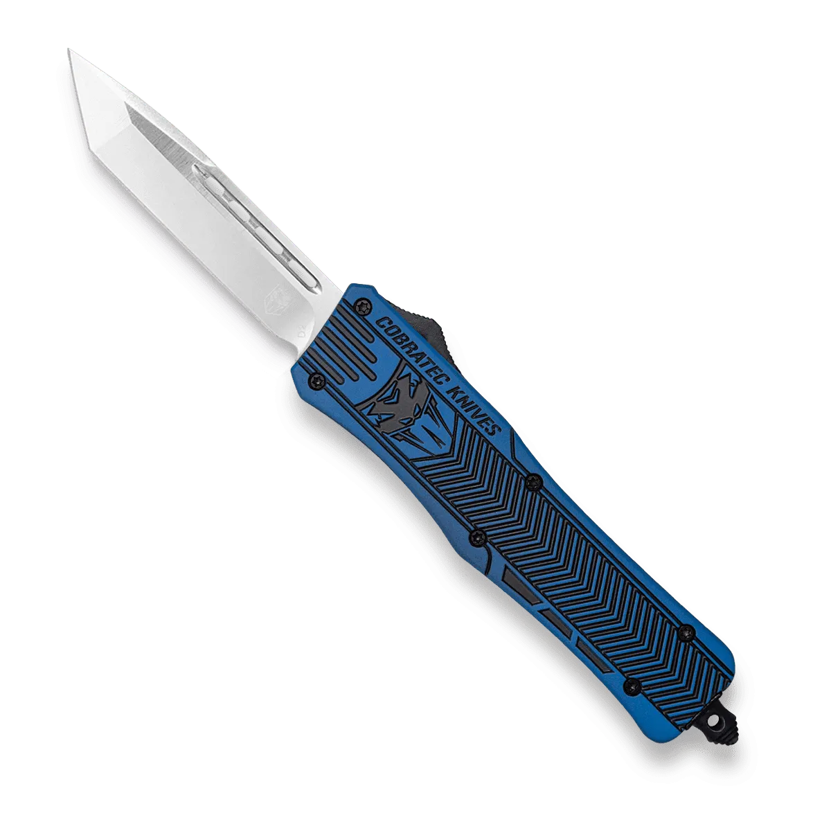 CobraTec CTK-1 Medium OTF-Messer NRA-Blau D2