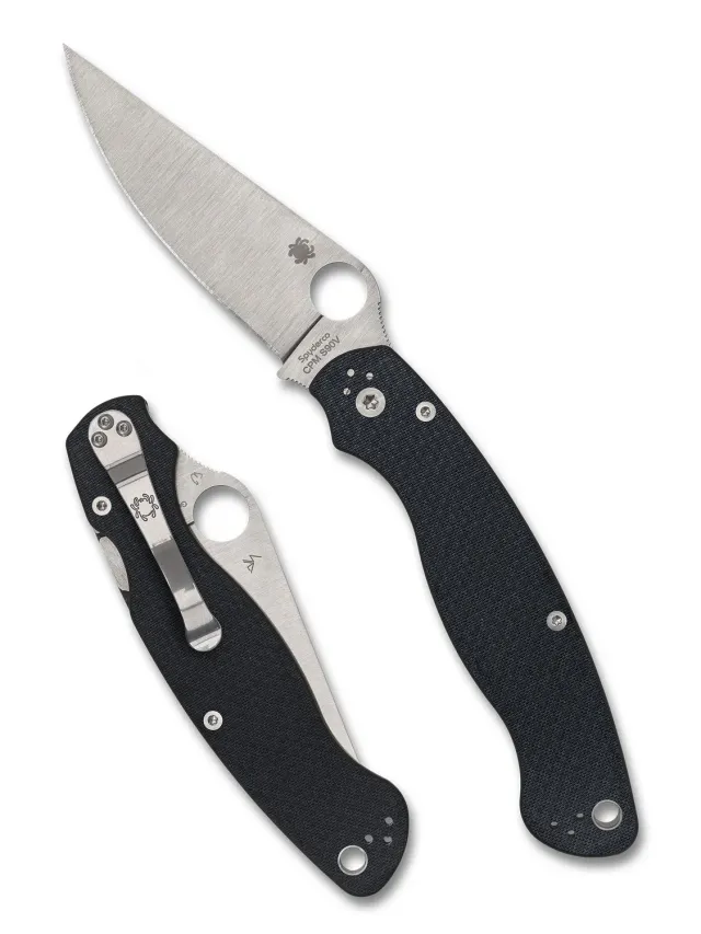 Spyderco Military 2 Carbon Fiber CPM S90V Sprint Run Taschenmesser