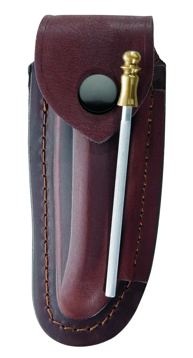 Herbertz Top Collection Laguiole Lederetui braun Wetzstahl