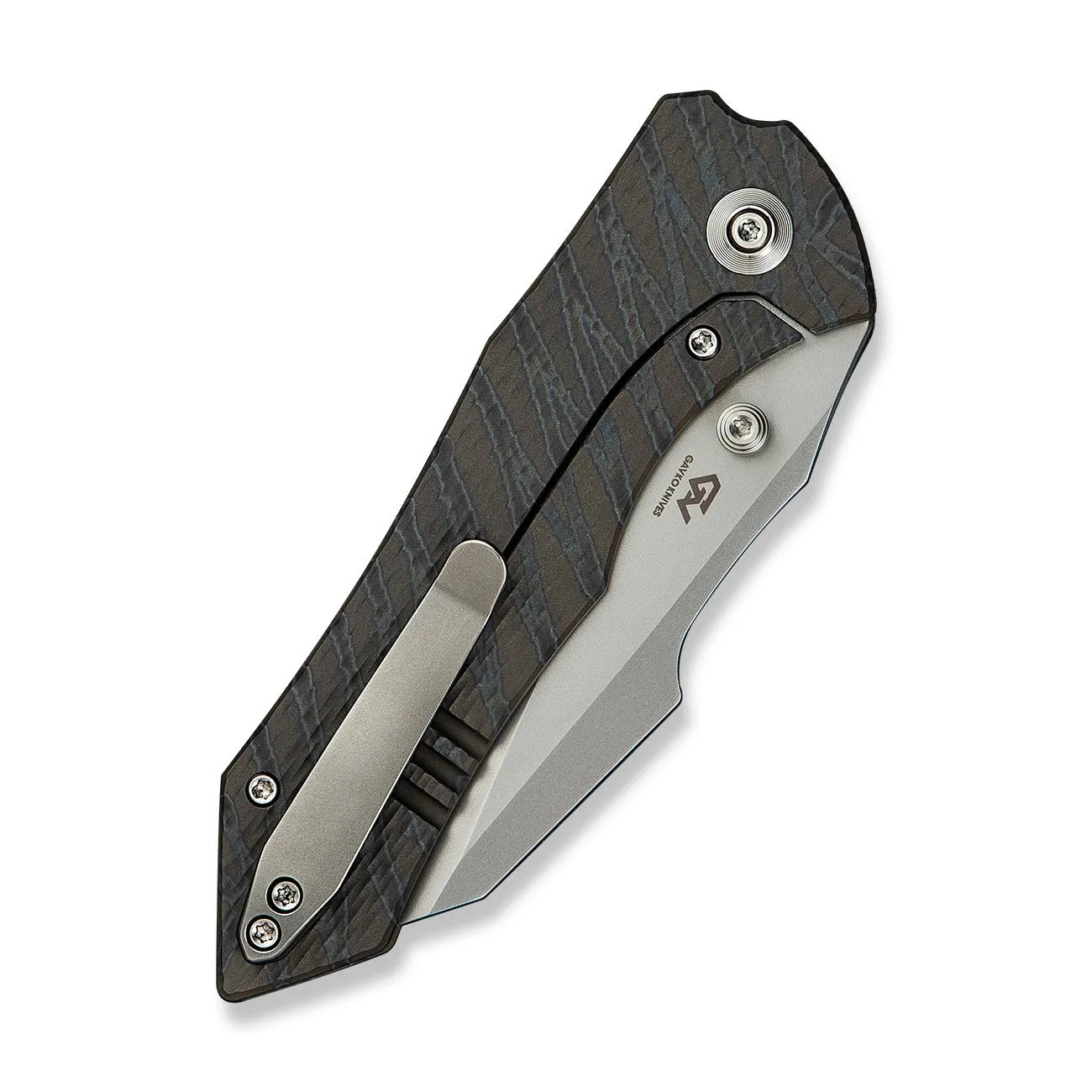 WeKnife High-Fin XL WE24010-4 Taschenmesser Tiger Stripe 20CV