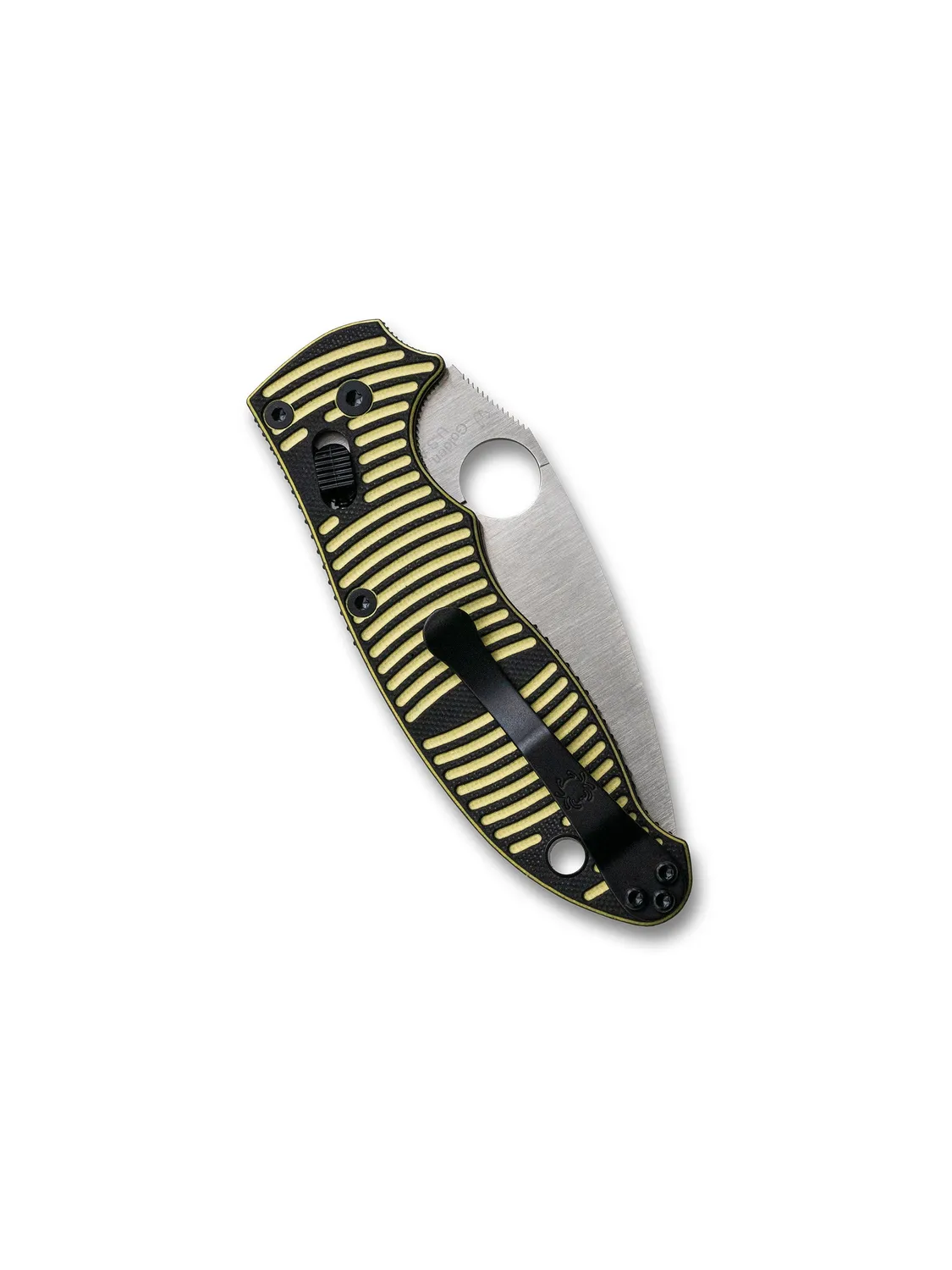 Spyderco Manix 2 Salt Taschenmesser Schwarz DLC Magnacut