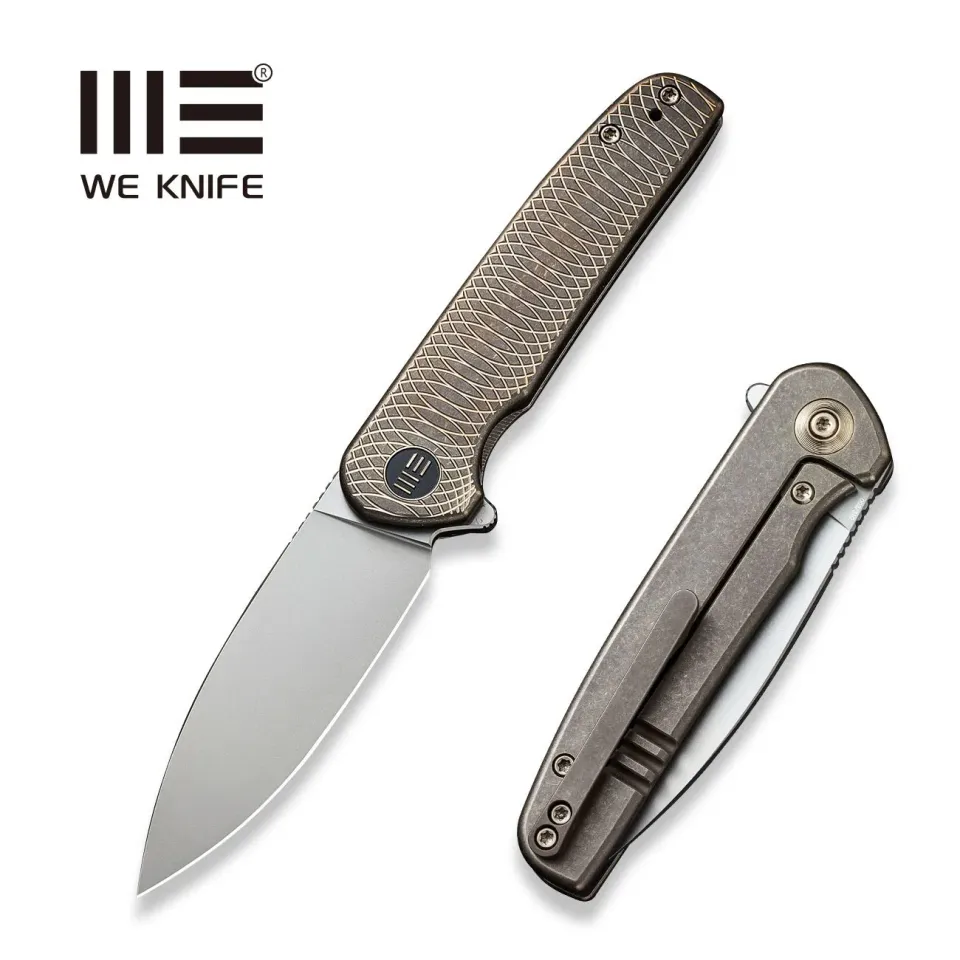 WeKnife Shakan WE20052C-2 Klappmesser Bronze 20CV