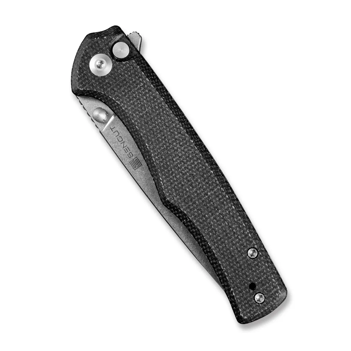 SENCUT Crowley S21012-2 Klappmesser Micarta schwarz