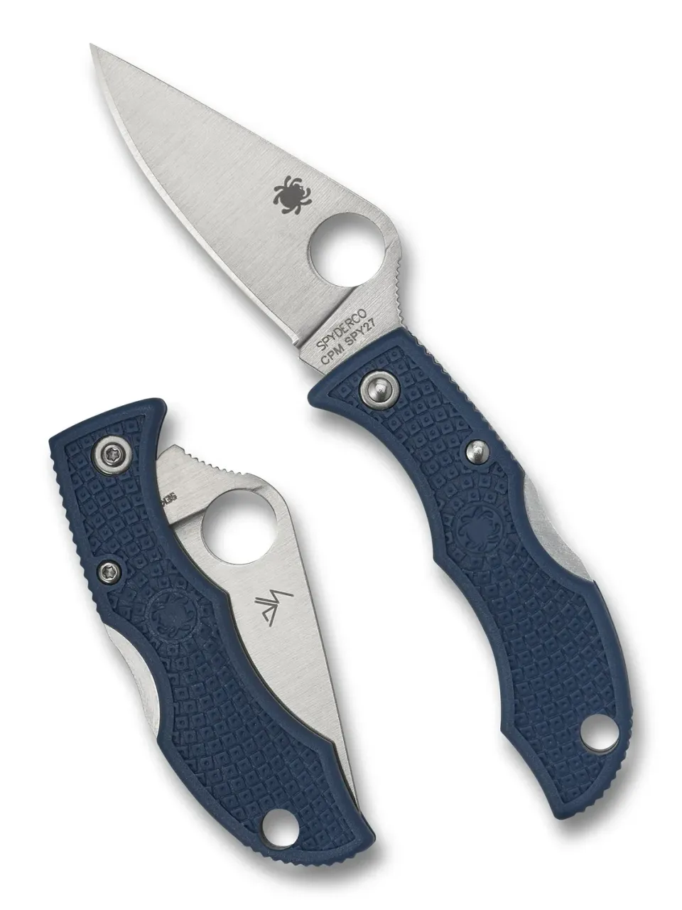 Spyderco Ladybug 3 Schlüsselmesser blau CPM SPY27 FRN