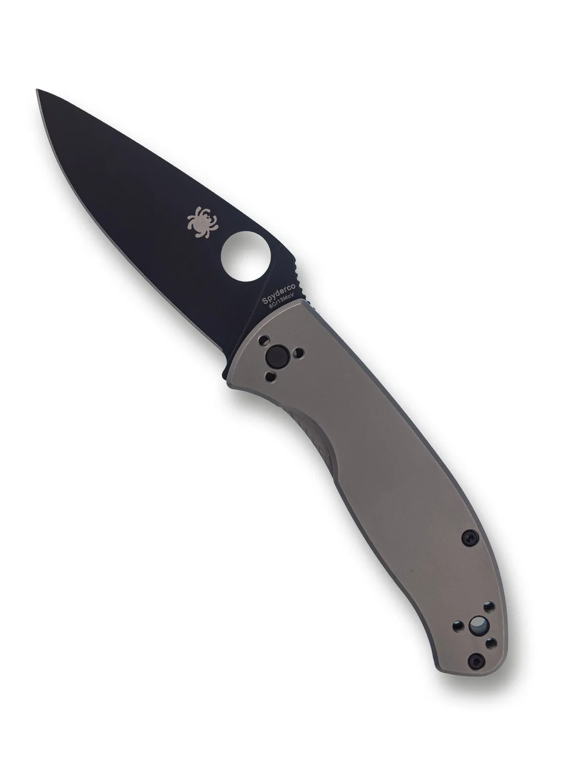 Spyderco Tenacious Titanium Klappmesser Black R.I.L.