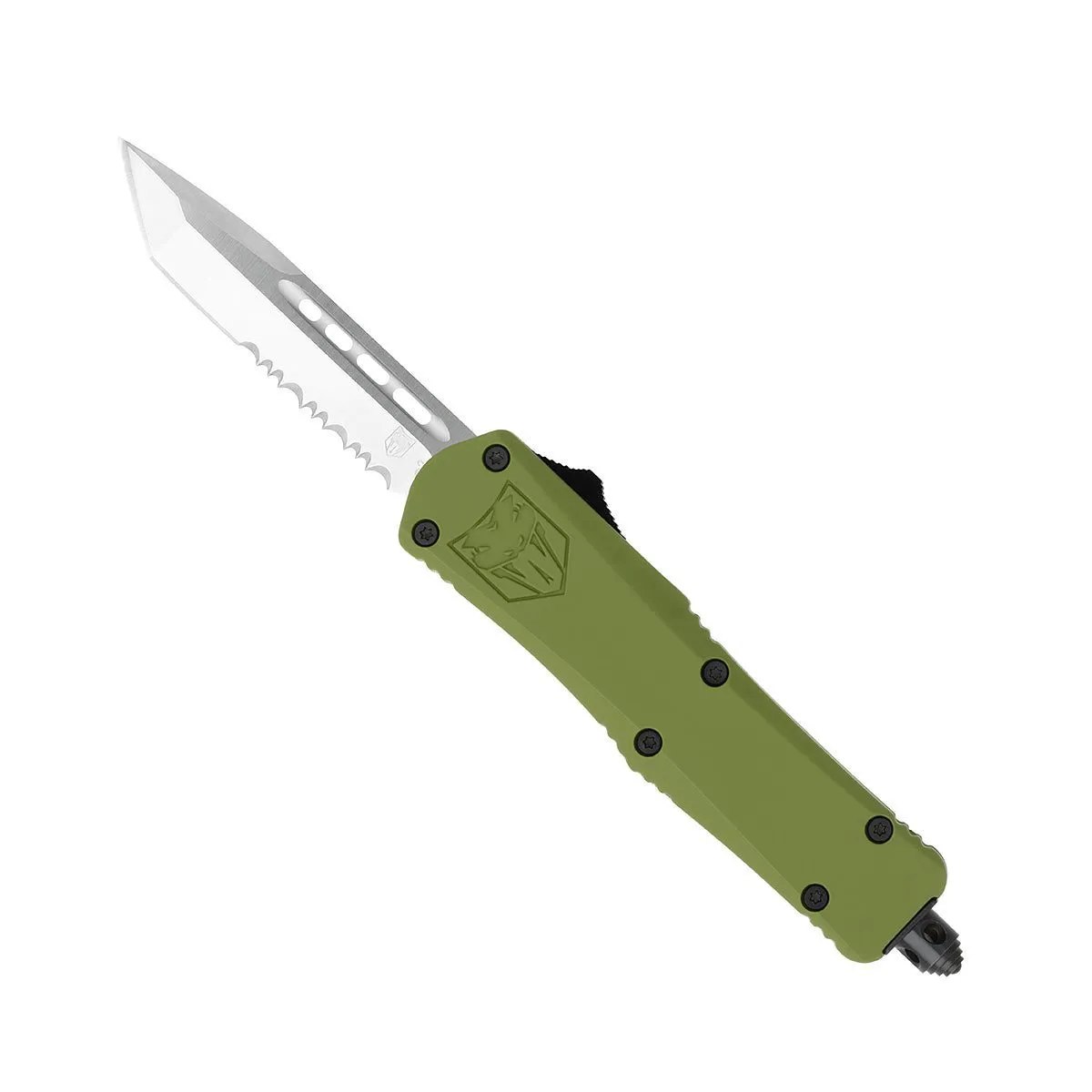 CobraTec Small FS-3 OTF-Messer OD Green D2 Cerakote