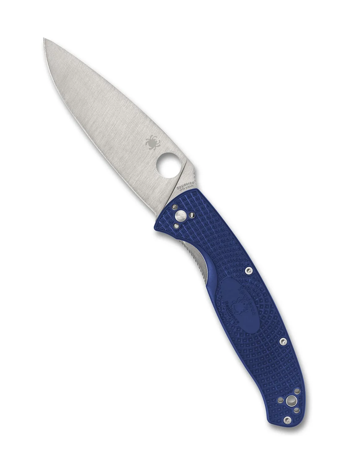 Spyderco Resilience Lightweight S35VN Klappmesser blau