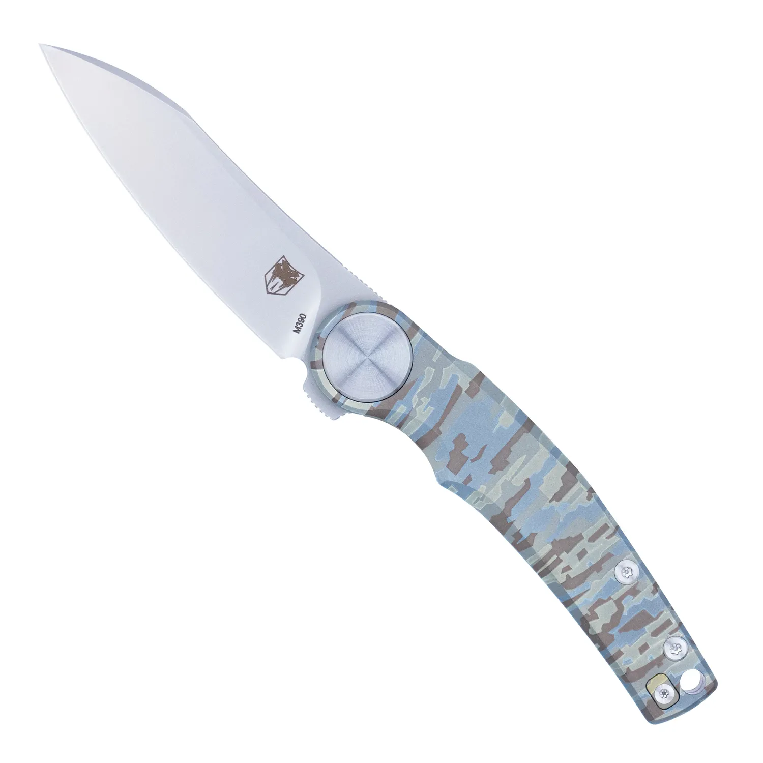CobraTec Rogue Custom Digital Camo Taschenmesser M390